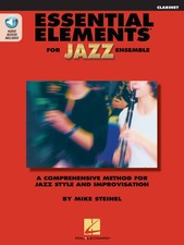 Essential Elements for Jazz Ensemble Clarinet Lessons Music Book Online Audio