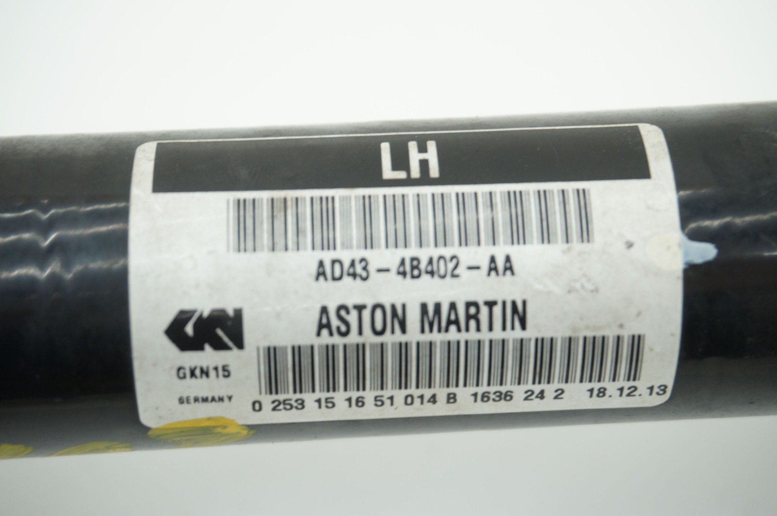 Aston Martin Vanquish 2012-2018 Rear Left Axle shaft P/N AD434B402AA