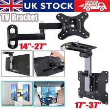 Full Motion TV Mount Brackets for 14 - 37 Inch LED LCD Camper Van Motorhome Boat