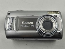 Canon PowerShot A470 7.1 MP Digital Camera Silver - Working