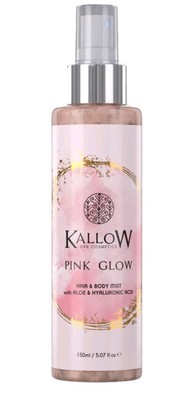 DXN Kallow Pink Glow Hair & Body Mist With Aloe & Hyaluronic Acid, 150 ml 