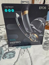 EPOS H6 PRO Open Acoustic Gaming Headset - Green & Black
