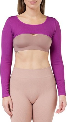 Sloggi Damen Ever Infused Multi Vitamin Bolero Shirt Gr. L Violett