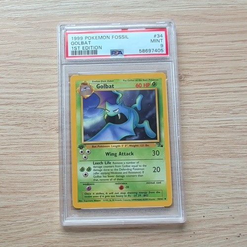 Golbat (1st Edition) graded PSA 9 for sale on eBay