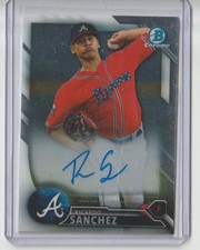 RICARDO SANCHEZ 2016 BOWMAN CHROME - AUTOGRAPH - (RC) AUTO #CPA-RS 