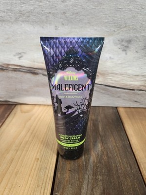 Bath & Body Works Disney Villains Maleficent Body Cream 8oz *BROKEN CAP*