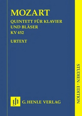 Piano Quintet E Flat K.452 | Besetzung: Kammermusik mit Blasinstrumenten | Buch