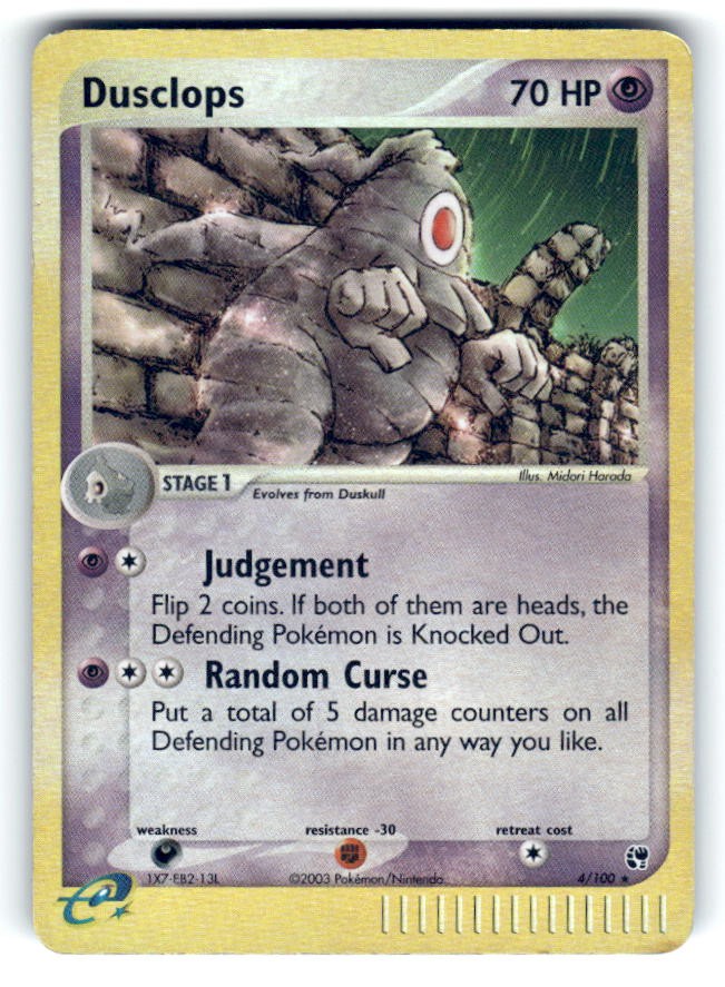 Sandstorm #4/100 Dusclops