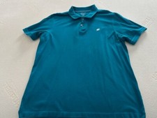 Banana Republic Mens Solid Green XL Cotton Short Sleeve Shirt