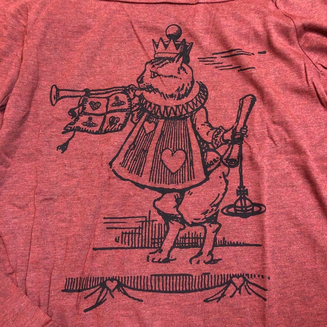 Vivienne Westwood RED LABELキャットプリントカットソー Vivienne Westwood RED LABEL Long Sleeve T-Shirt Cat Size 2 fashion