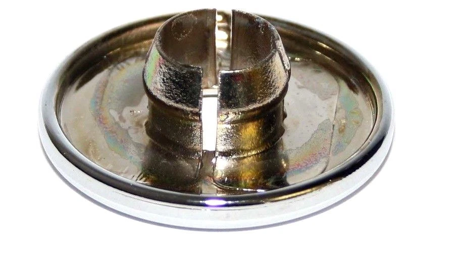 BMW Nueva Clase 1500 - 2000 Tii (4 Puertas) Tapa Cromada para Reposacabezas 12mm  Foto 2 de 2