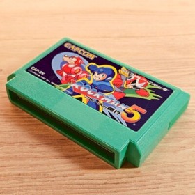 Rockman 5 Megaman Nintendo Famicom NES Japanese ver Cleaned Tested & Working