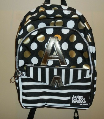 black girly backpack