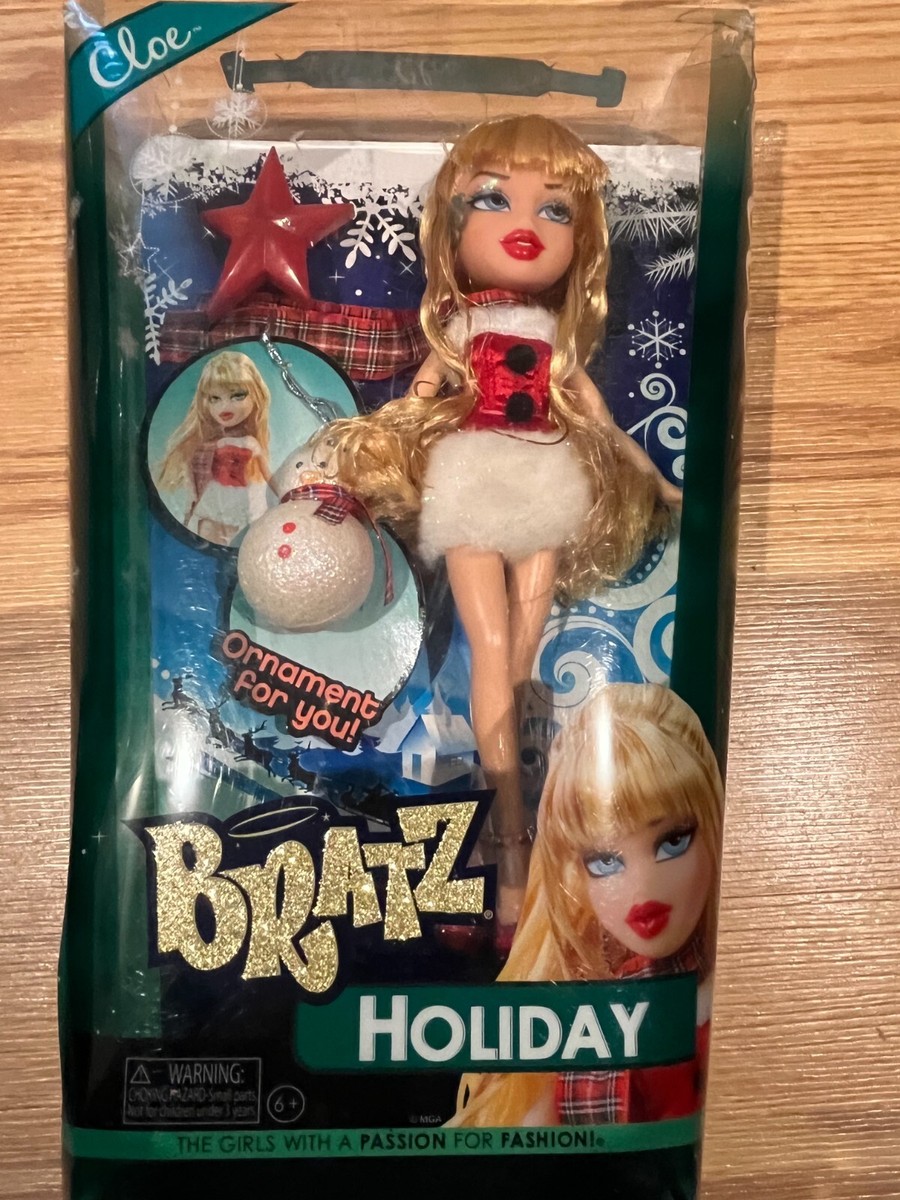 Bratz Seasonal Holiday Cloe Doll 2012 with Snowman Ornament in Box