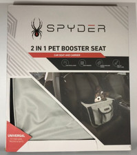 SPYDER 2 in 1 Pet Booster Seat/Soft Crate, New in Opened Box