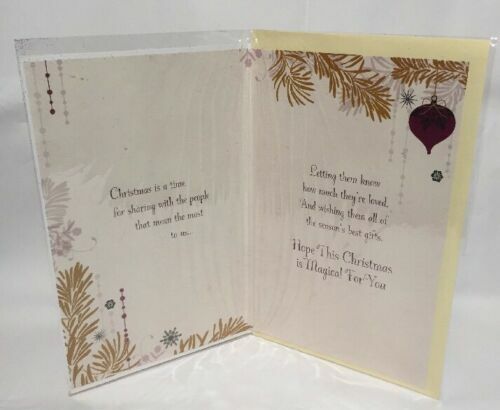 Christmas Card Traditional Brother Sister Mum Dad Xmas Greeting Cards -in-Law - Picture 71 of 182