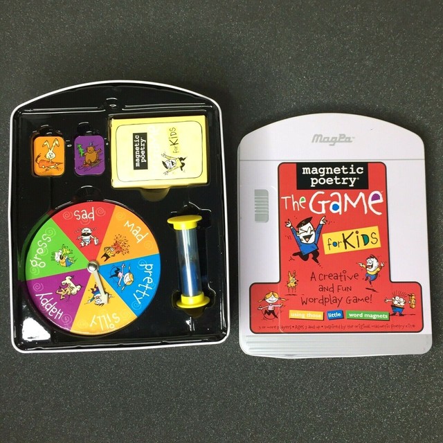 Magpo Poetry Game for Kids Complete Creative Travel Wordplay