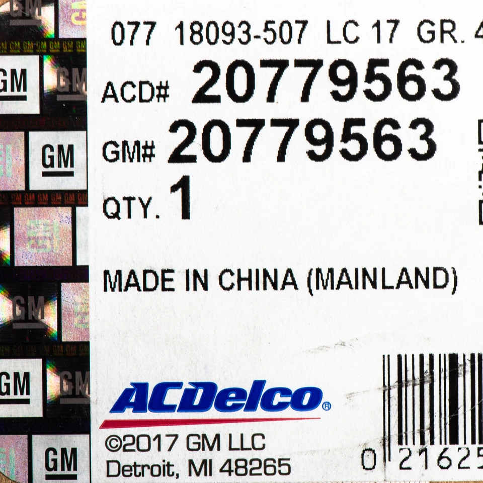 Cable de freno de estacionamiento trasero derecho GM OEM NUEVO 03-19 Express Savana 3500 20779563 Foto 4 de 4