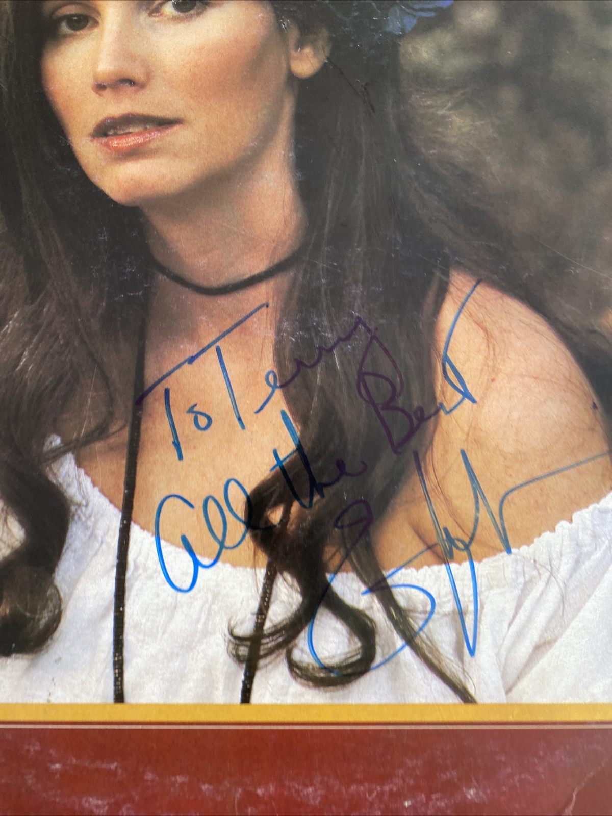 EMMYLOU HARRIS ROSES IN THE SNOW = SIGNED WITH DEDICATION eBay