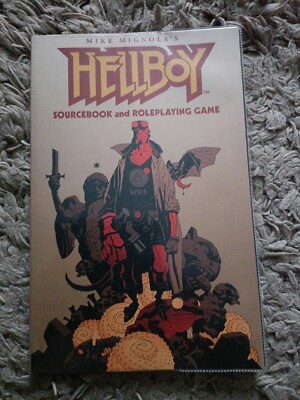 Hellboy Soircebook And Roleplaying Game RPG - Steve Jackson Games Mike Mignola