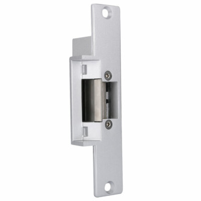 IDOME Electric Cathode Strike Door Lock – 12V Stainless Steel For Access Control Systems – Adjustable, ANSI Grade 1