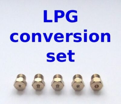5 Stück LPG Propan U-LPG Düsen 1 x 53 2 x 70 1 x 90 1 x 100