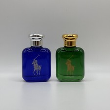 Polo GREEN  Polo BLUE by Ralph Lauren Men EDT 0.5oz/15ml Splash Travel Mini NEW