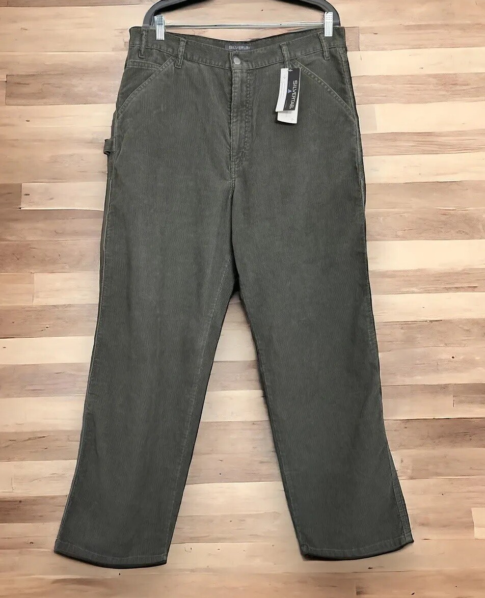 Vintage Levi's Silvertab Corduroy Carpenter Pants Size 36X32 Vintage Levi's Silvertab Corduroy Carpenter Pants Size 36X32