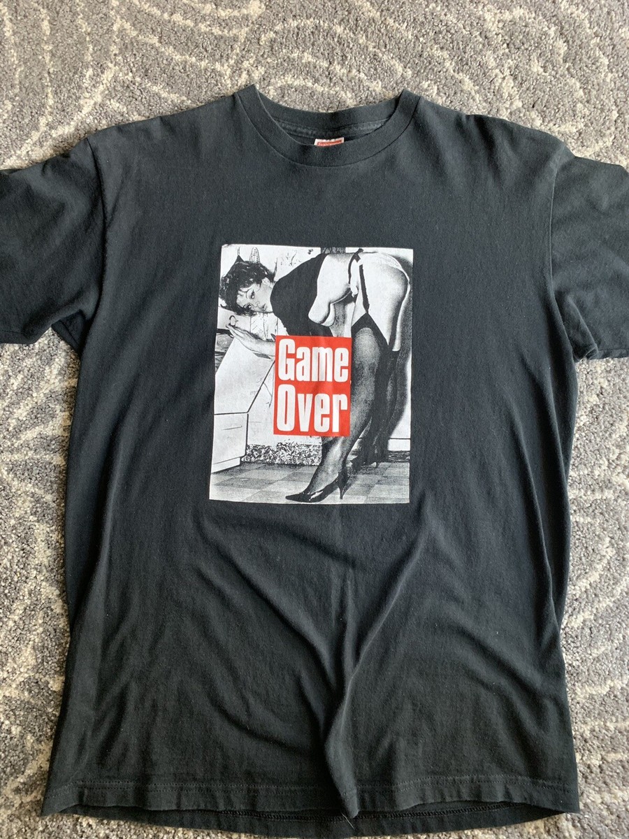 Supreme Game Over Tshirt Black Large Rare