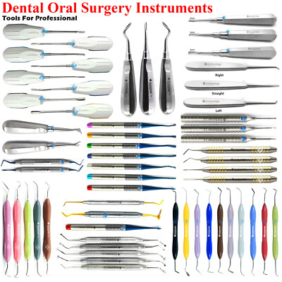 Dental Oral Surgery Instruments Extraction Elevators Micro Periodontal Surgical