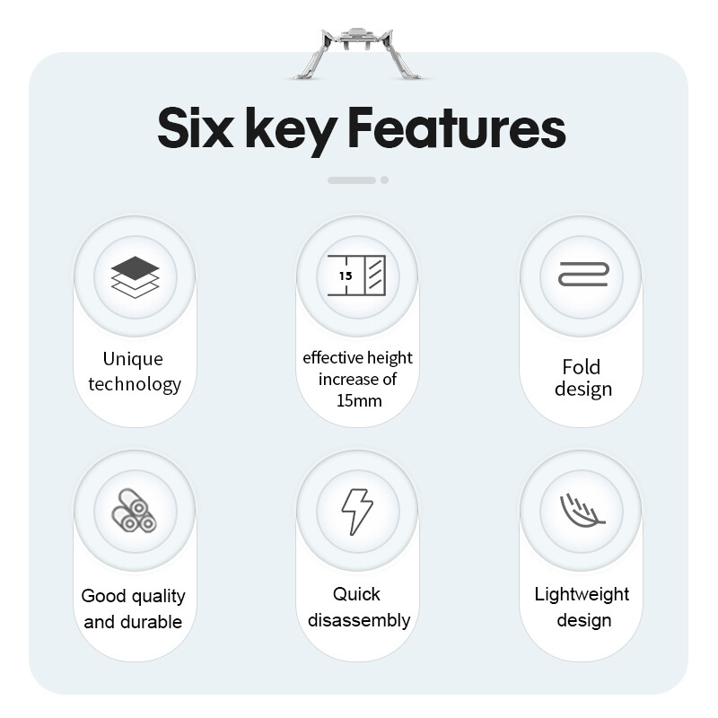 DJI Mini 3 Drone Booster Landing Gear with Split Bracket Fall Protection-image