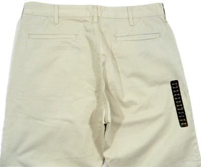 NEW GAP Beige Hudson Loose Fit Chino Pants Tag 36x32 measured Size 35x31
