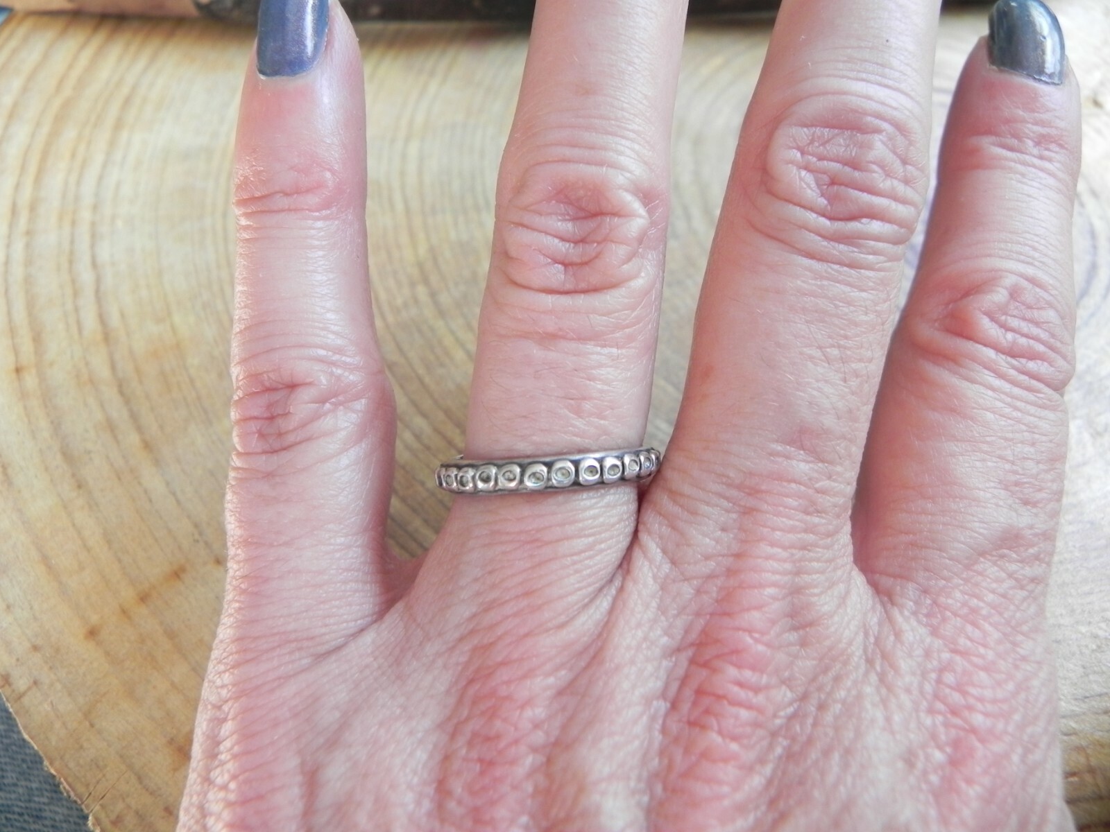 Sterling Silver Stackable Ring Size 6 by El Tom N… - image 4