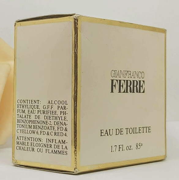 ❤️GIANFRANCO FERRE EAU DE TOILETTE 1.7OZ 50ML.FIRST VERSION