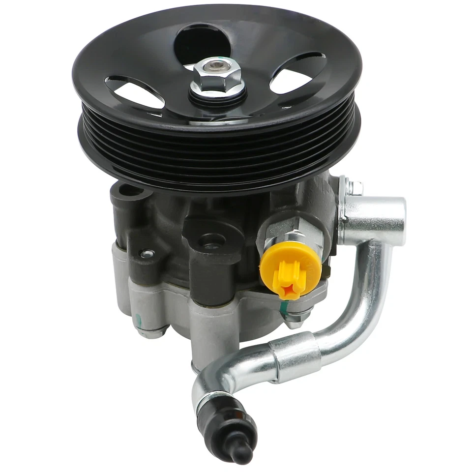 НАСОС ГИДРОУСИЛИТЕЛЯ РУЛЯ СО ШКИВОМ ДЛЯ 98-02 CHEVROLET PRIZM TOYOTA COROLLA L4 1,8 Л - Изображение 3 из 4