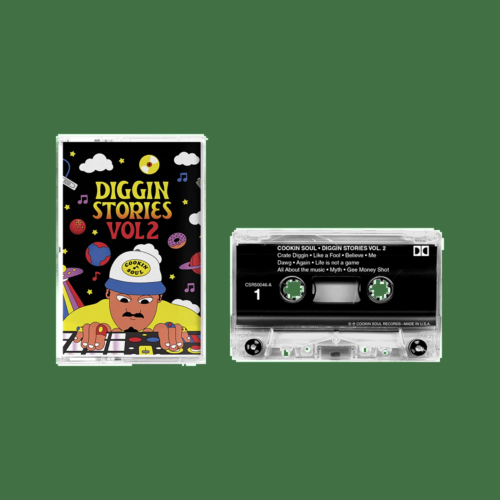 Cookin Soul - Diggin Stories vol. 2 - kaseta - nowa, w ręku - Zdjęcie 1 z 4