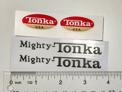 #ad #ad Mighty Tonka Dump Truck Sticker Set 1970 To 1973. $5.99