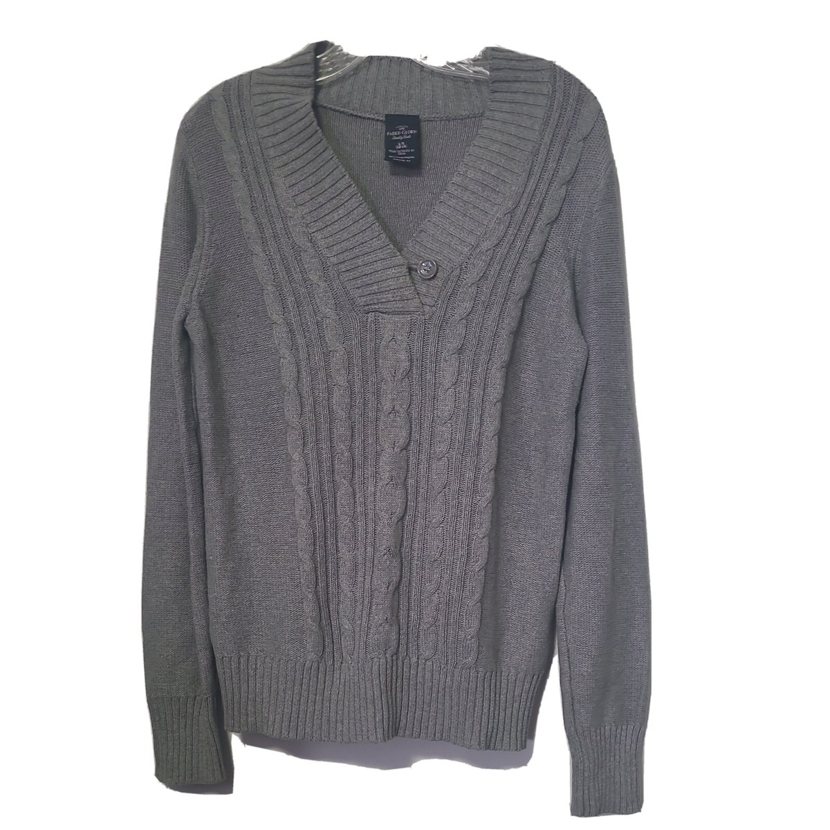 Long Sleeve Faded Glory Cardigan Faded Glory Open Sweater Cardigan