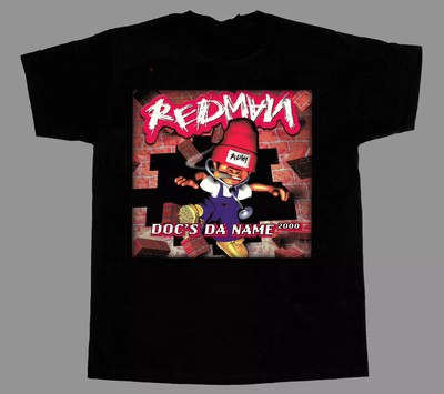 SALE.!!! Redman Doc's Da Name 2000 Gift For Fan Black T-Shirt