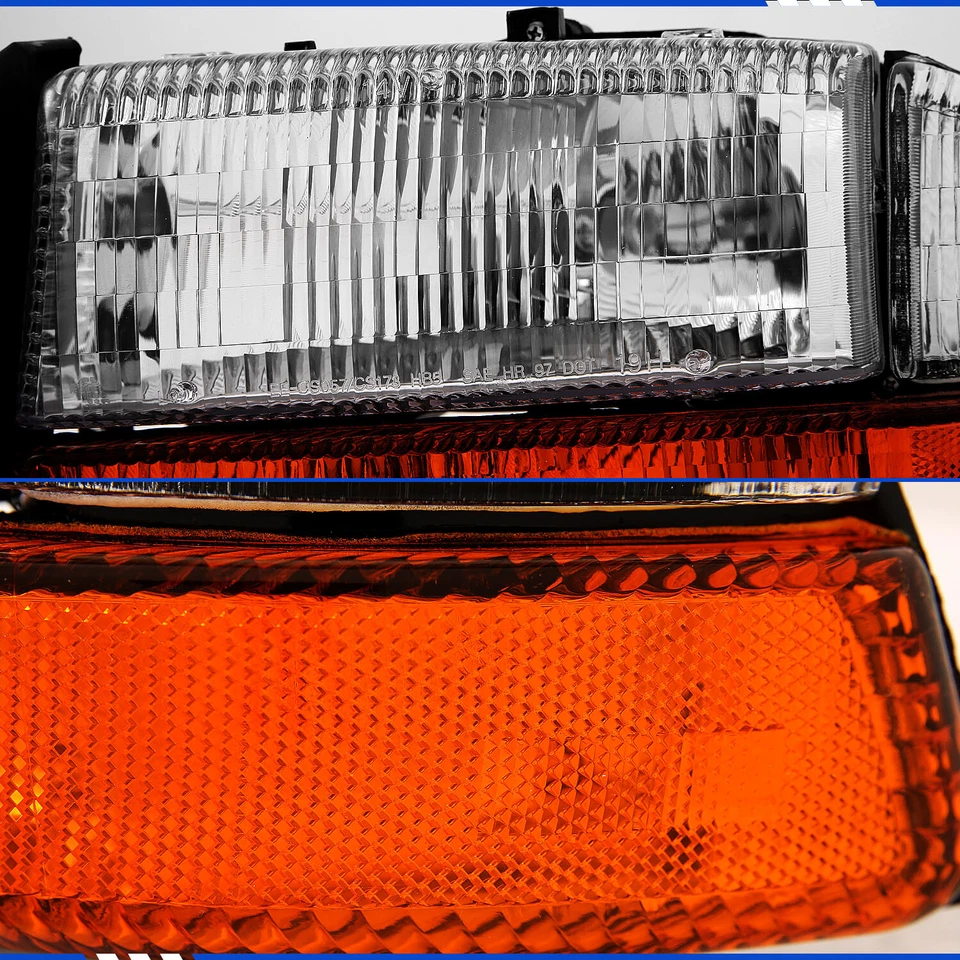 Для 1997-2004 Dakota Durango вторичного рынка фары сигнал маркер лампа слева + справа - Изображение 3 из 4