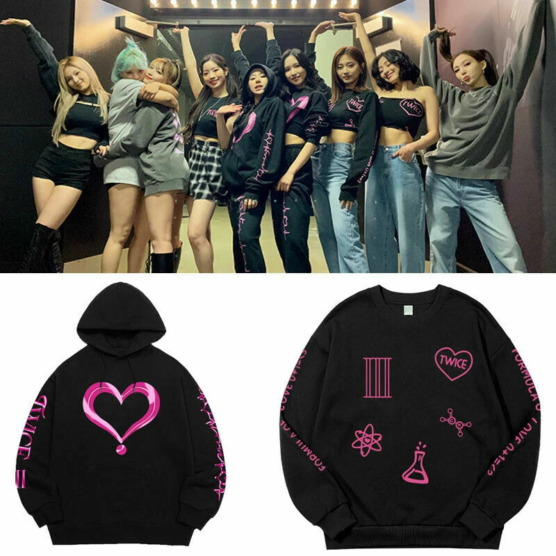 TWICE 4TH WORLD TOUR Cotton Cap Hoodie Sweater Sweatshirt Kpop Tops Women MEN