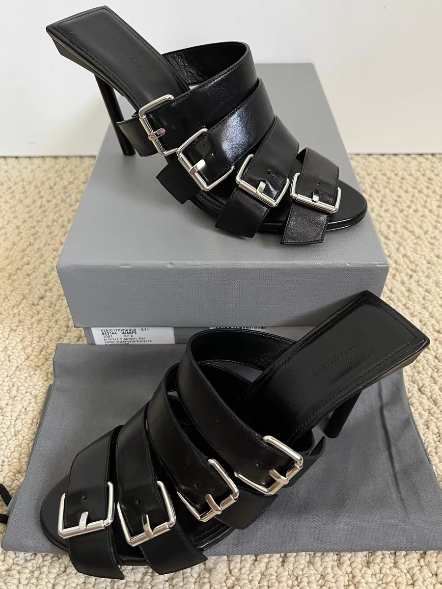 Balenciaga slash best sale slide