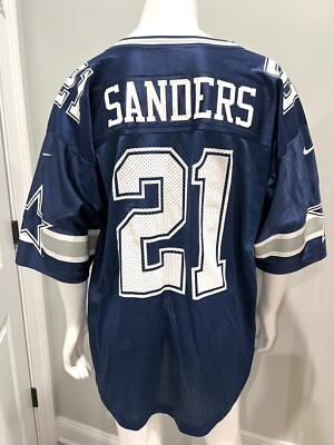 【NY購入/新品タグ付】COWBOYS Sanders 21 ユニフォーム Vintage NIKE Jersey Dallas Cowboys Deion Sanders #21 Mens 2XL | eBay
