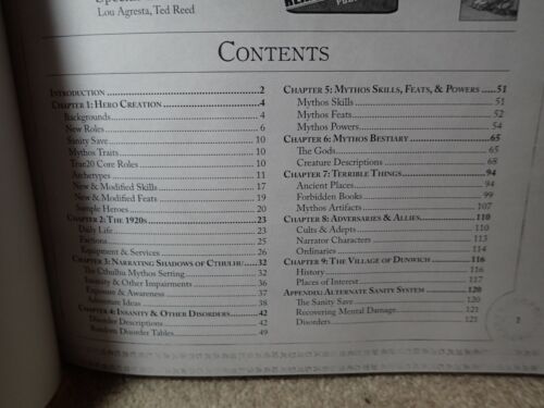 Shadows of Cthulhu (True 20) Call of Cthulhu Cosmic Horror Adventure RPG - Picture 3 of 4