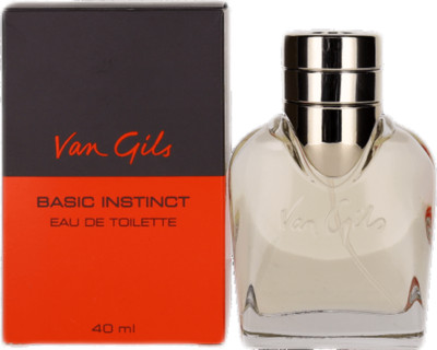 Basic Instinct von Van Gils für Herren Eau De Toilette Kölnisch Wasser Spray 1,3 Oz. Neu