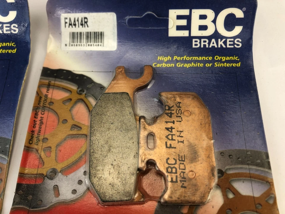 EBC BRAKE PADS FA414R 2 PACKS OF R SERIES LONG LIFE SINTERED BRAKE PADS - Image 3 of 4