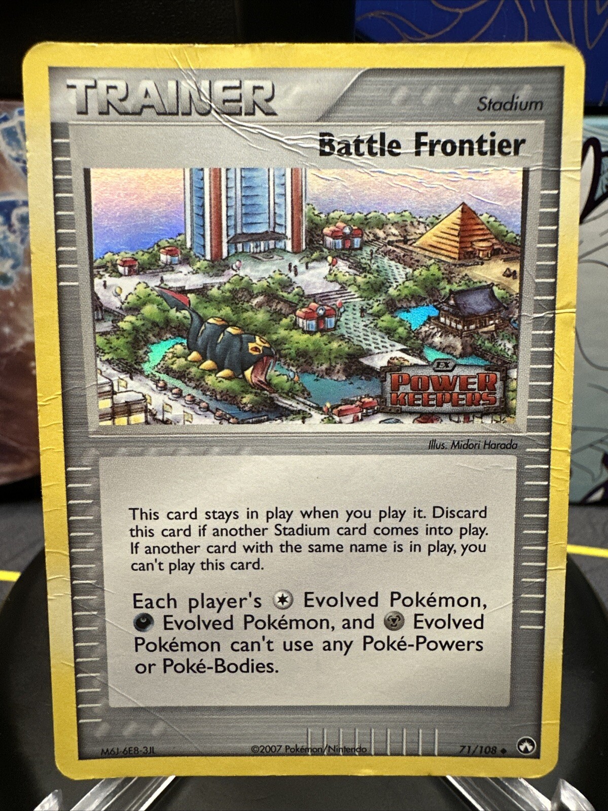 Battle Frontier 71/108 ex Power Keepers Reverse Holo STAMPED