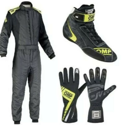 GO KART RACE SUITE CIK/FIA LEVEL-2  WITH SHOES GLOVES AND GIFT