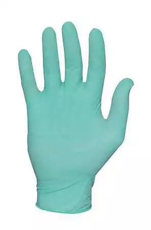 SHOWA 1005L Disposable Gloves,Rubber Latex,L,PK100 163M36 - Picture 2 of 2