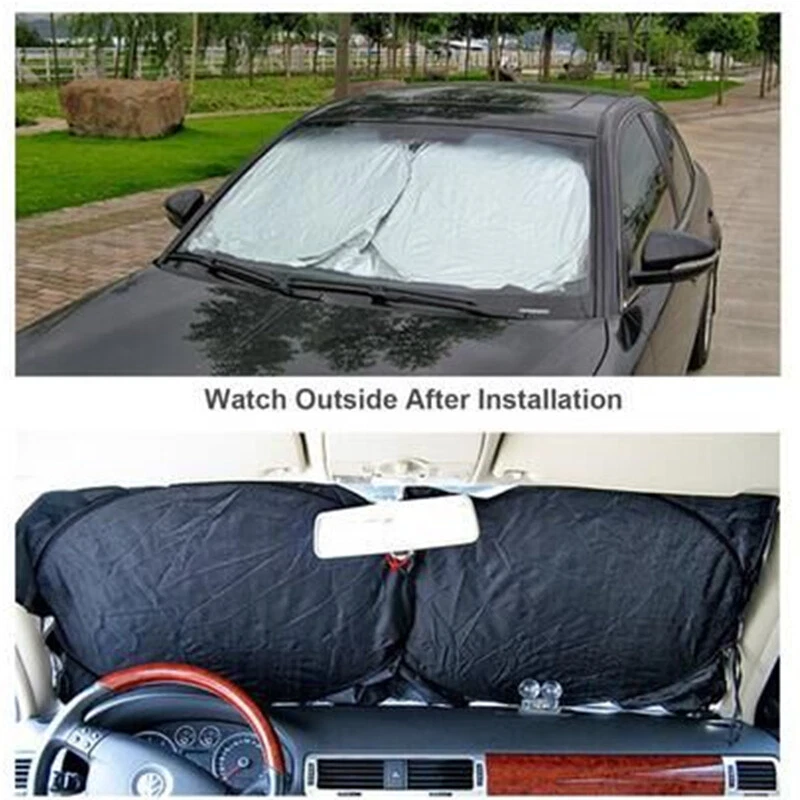 Protector de cubierta de bloque UV para parasol de coche para camioneta SUV Foto 3 de 4